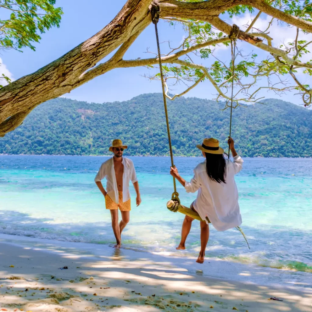 Couple island getaway